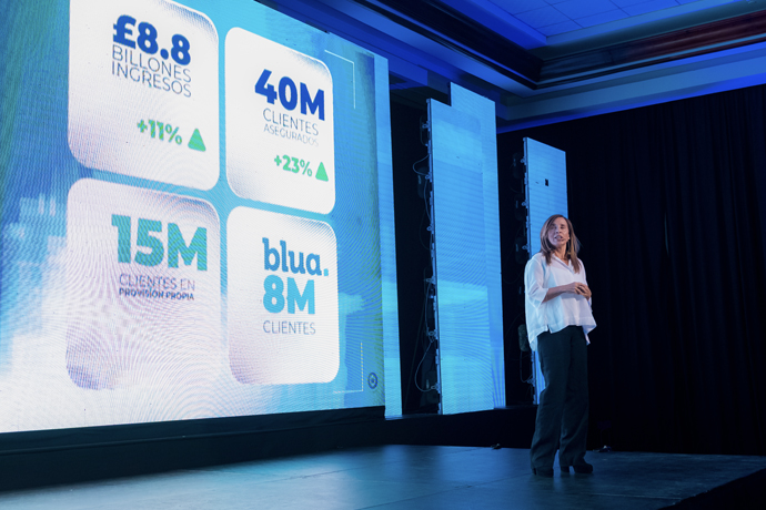 Elisa Marquina de Soto nos presenta números que reprentan la solidez de Bupa