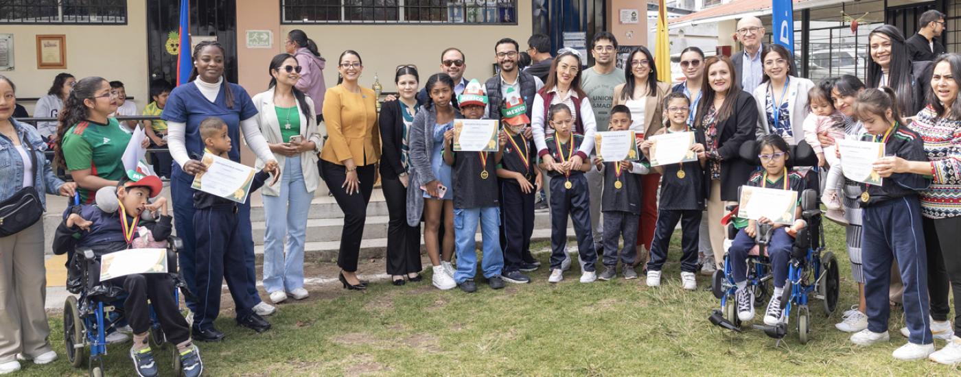 Los ganadores de la Unidad Educativa Especializada del Norte
