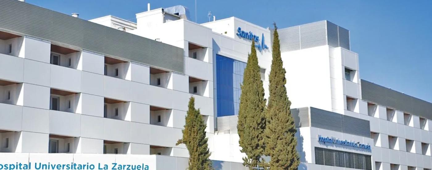 Fachada de Hospital Universitario la Zarzuela