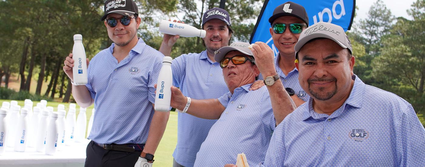 Jugadores de golf de Bupa