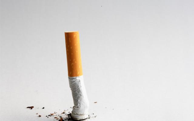 Cigarro apagado