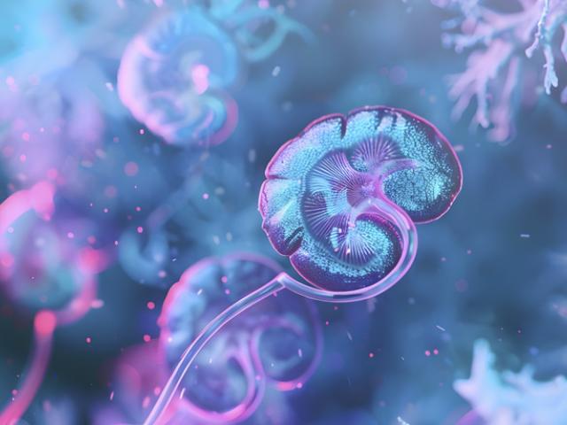 Imagen ilustrativa de urea alta en el riñón.