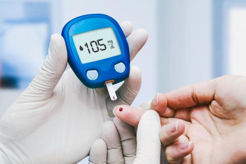 prueba rapida de glucosa en sangre
