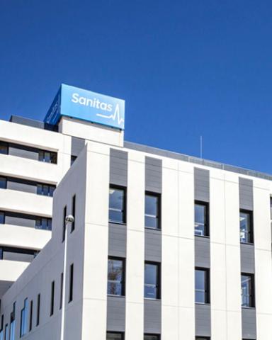 Facade of Hospital Blua Sanitas Valdebebas